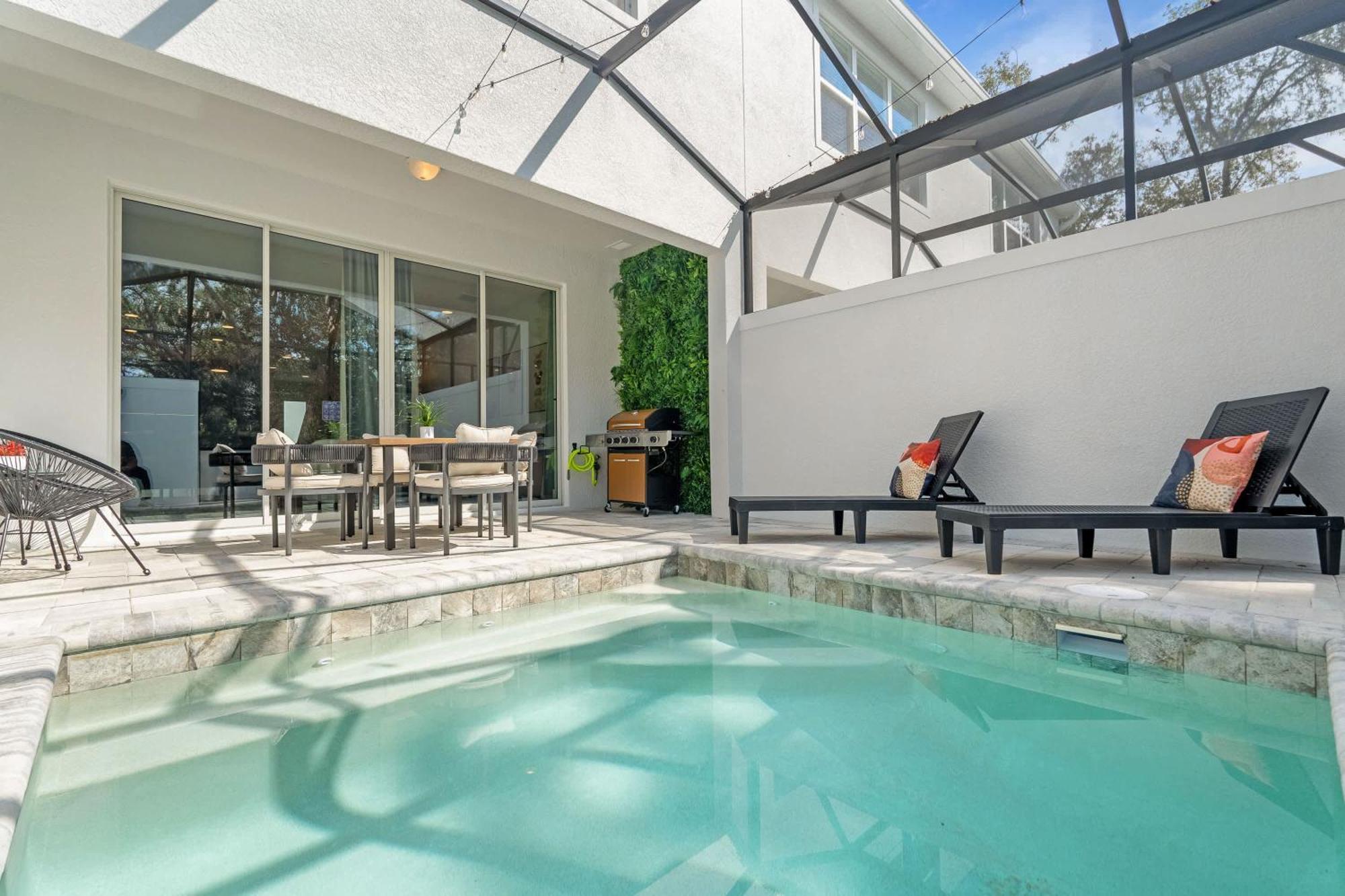 Upstay - Modern Family Townhouse W Private Pool Orlando Extérieur photo